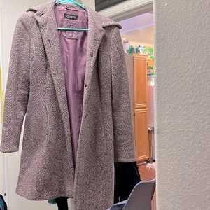 Purple old school guess peacoat great condition size small